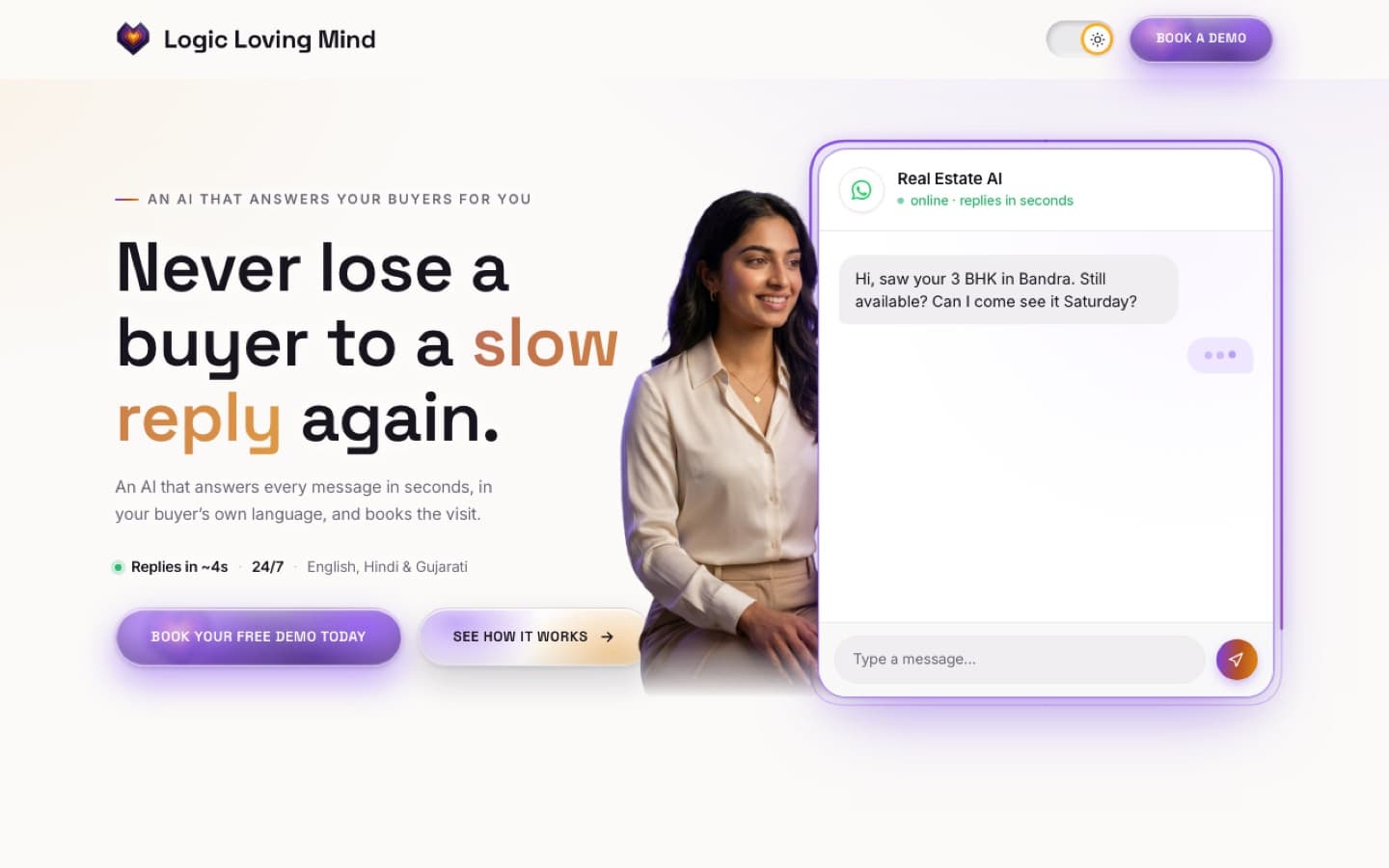The scroll-driven 3D site